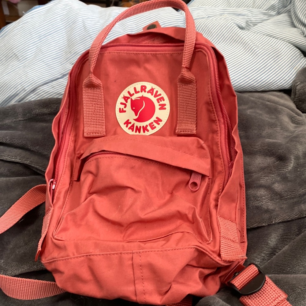 Fjallraven kanken pink mini backpack